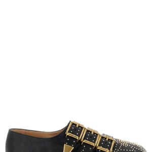 Black Lamb Leather Ballet Flats