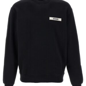 Black Cotton Sweatshirt