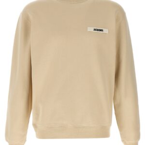 Beige Cotton Sweatshirt