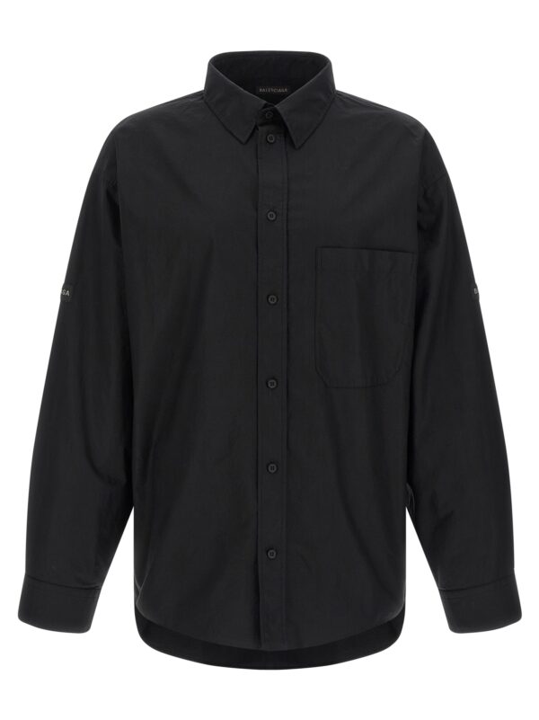 Black Cotton Blouse