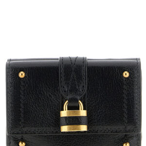Black Buffalo Leather Cardholder - Jag Couture London