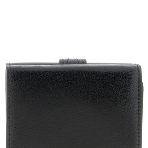 Black Buffalo Leather Cardholder - Jag Couture London