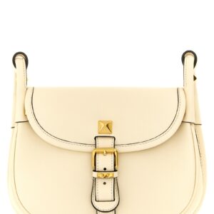 White Calfskin Shoulder Bag - Jag Couture London