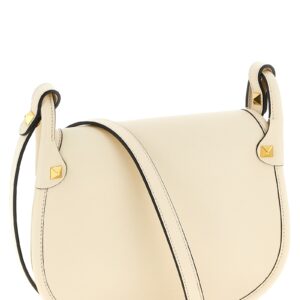 White Calfskin Shoulder Bag - Jag Couture London