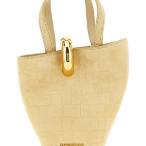 Beige Calfskin Handbag
