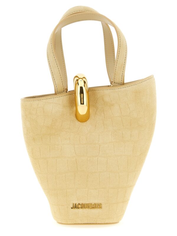 Beige Calfskin Handbag