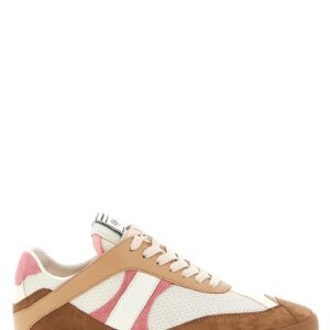 Multicolor Polyester Athletic Sneakers