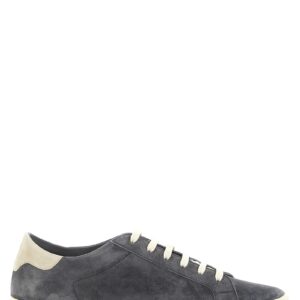 Gray Calfskin Sneakers