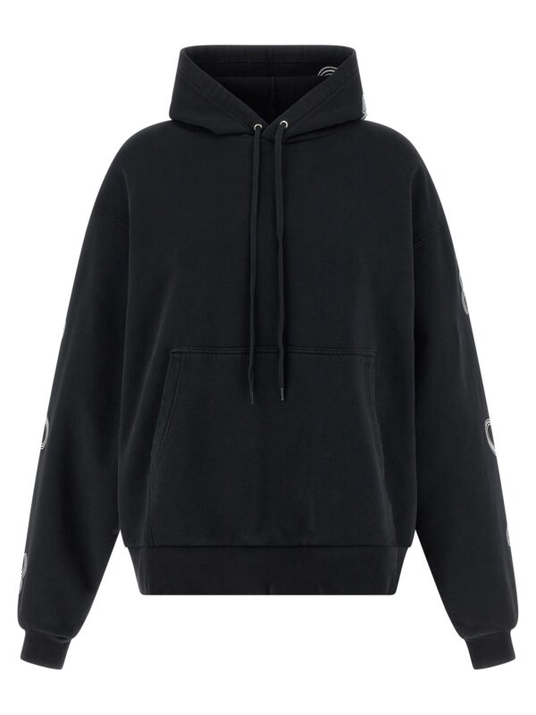 Black Cotton Hoodie