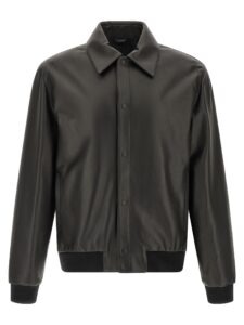 Black Lamb Leather Leather Jacket