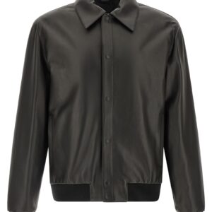 Black Lamb Leather Leather Jacket