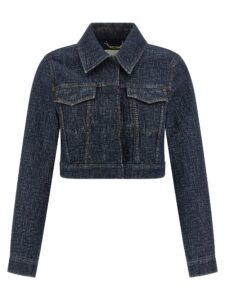 Blue Cotton Denim Jacket