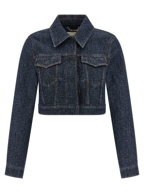 Blue Cotton Denim Jacket