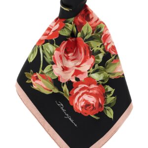 Black Silk Foulard - Jag Couture London