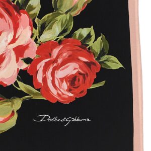 Black Silk Foulard - Jag Couture London