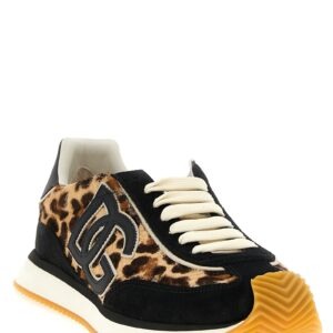 Multicolor Calfskin Low Top Sneakers - Jag Couture London