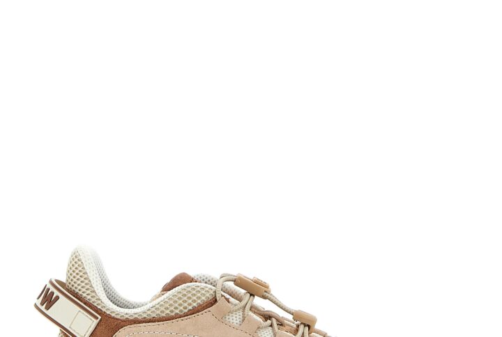 Multicolor Polyamide Athletic Sneakers - Jag Couture London