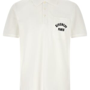 White Cotton Polo Shirt