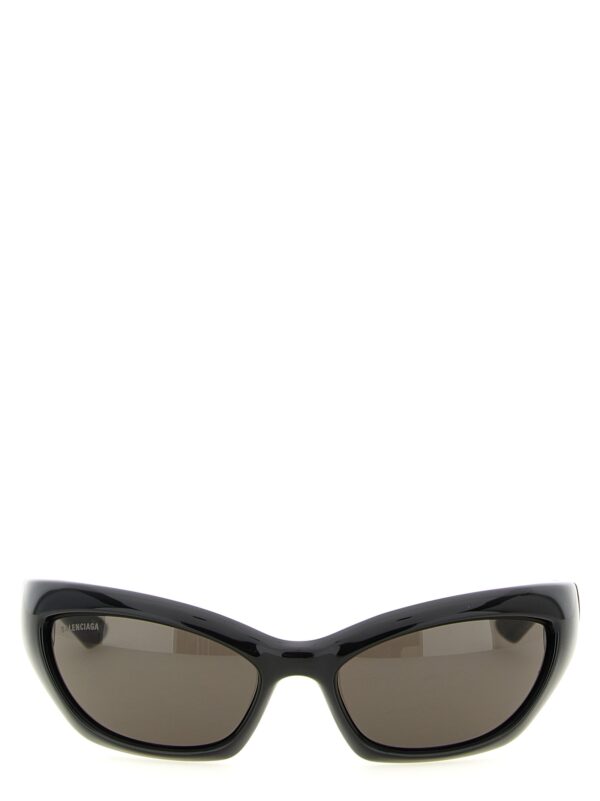Black Polyamide Sunglasses