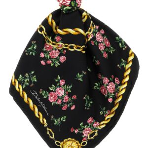 Black Silk Scarf
