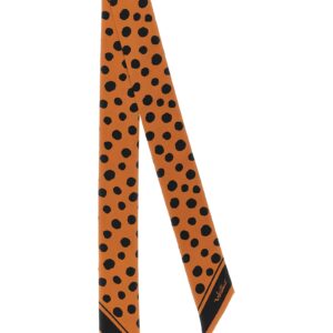 Brown Silk Foulard
