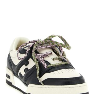 Bicolor Calfskin Athletic Sneakers - Jag Couture London