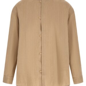 Beige Linen Blouse