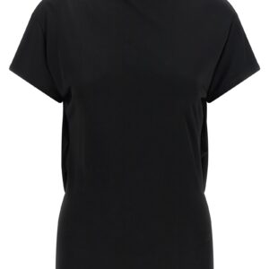 Black Viscose T-Shirt