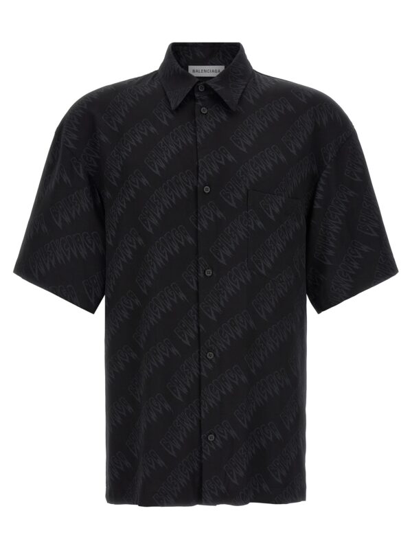 Black Viscose Blouse