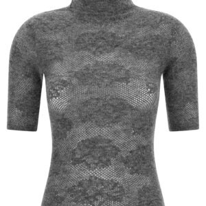 Gray Silk Cardigan | Jag Couture London – New York