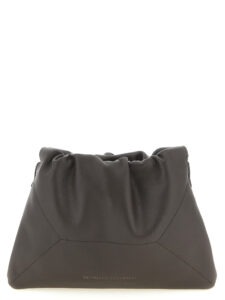 Brown Calfskin Clutch Bag
