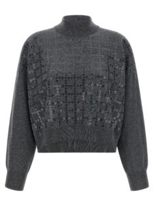 Gray Cashmere Cardigan