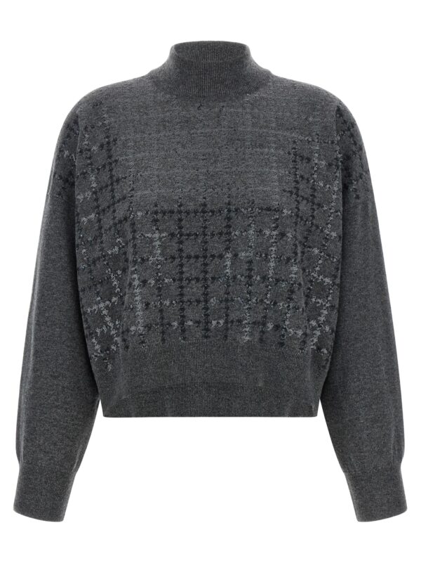 Gray Cashmere Cardigan