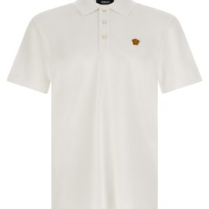 White Cotton Polo Shirt