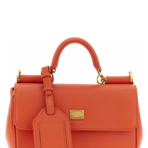 Orange Calfskin Handbag