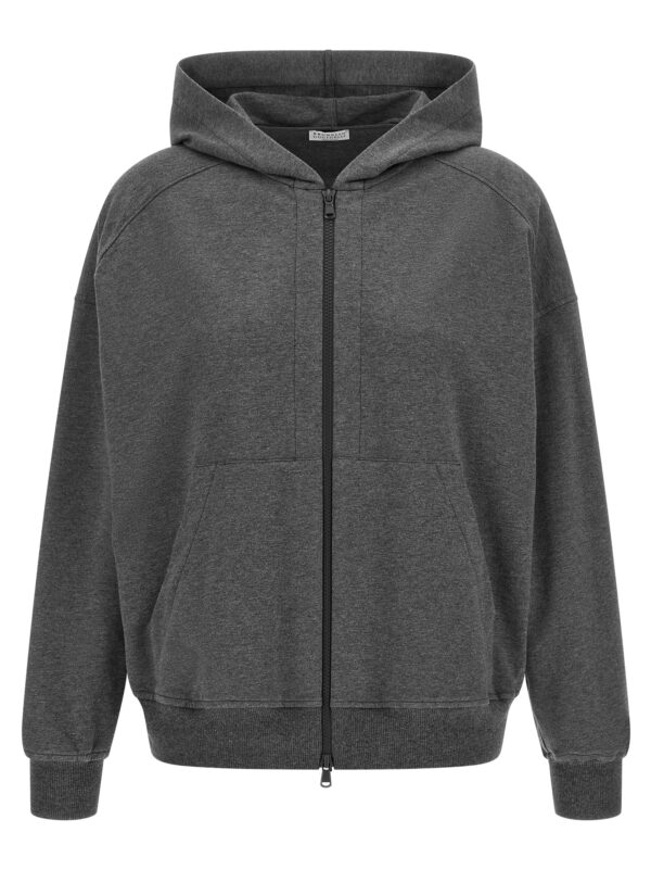 Gray Cotton Sweatshirt