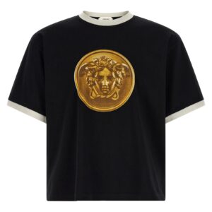 Black Cotton T-Shirt