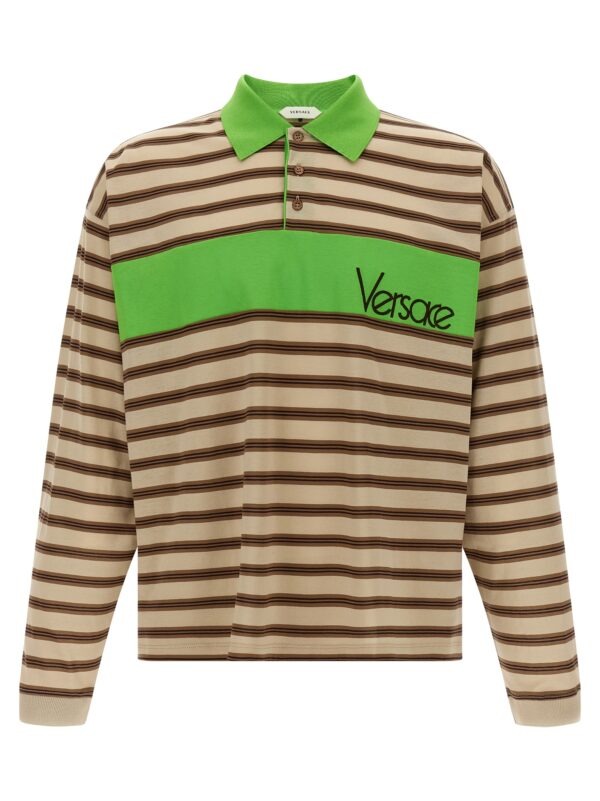 Multicolor Cotton Polo Shirt