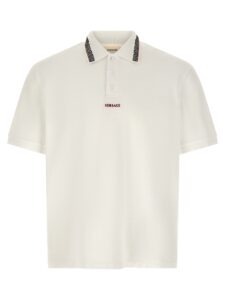 White Cotton Polo Shirt