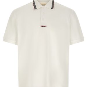 White Cotton Polo Shirt