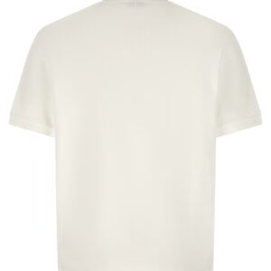White Cotton Polo Shirt - Jag Couture London