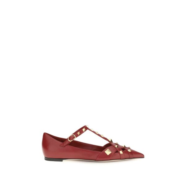 Multicolor Goatskin Ballet Flats