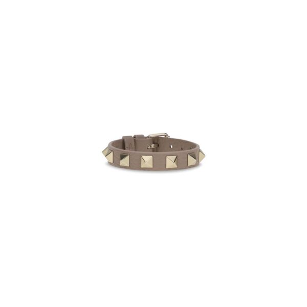 Gray Calf Leather Bos Taurus Bracelet