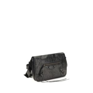 Black Lamb Ovis Aries Shoulder Bag - Jag Couture London