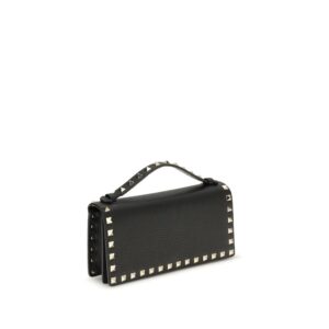 Black Calf Leather Bos Taurus Wallet - Jag Couture London