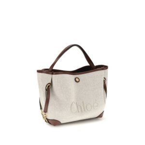 Beige Fabric Shoulder Bag - Jag Couture London