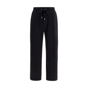 Black Cotton Joggers (Workout Pants)