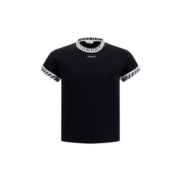 Black Cotton T-Shirt