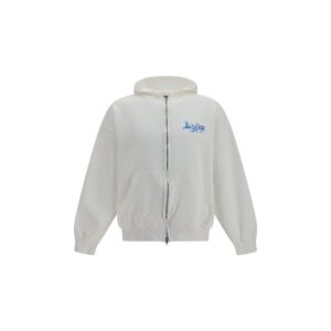 White Cotton Sweatshirt