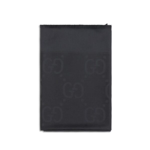 Black Wool Oves Aries Scarf